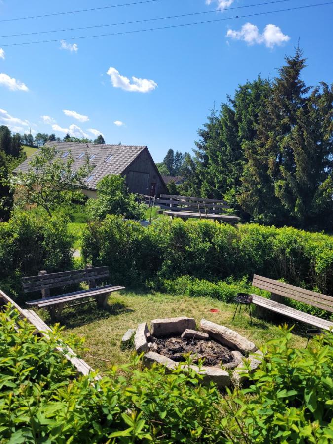 Rennsteigscheune Steinbach am Wald Exterior foto